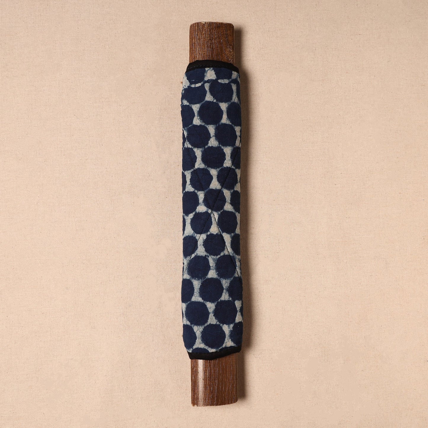 Buy Handmade Cotton Blue Fridge Handle Cover