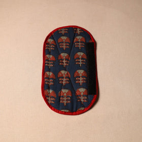 Blue - handmade cotton fridge handle cover 48 - handcrafted