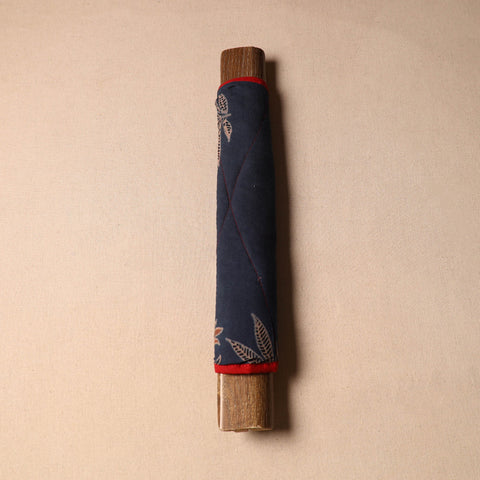 Blue - handmade cotton fridge handle cover 50 - handcrafted