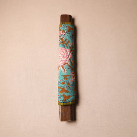 Buy Blue Handmade Cotton Fridge Handle Cover