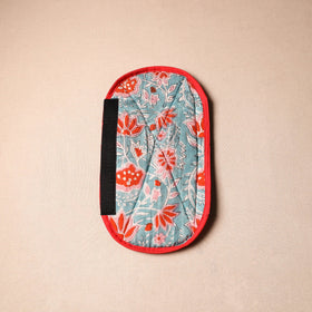 Buy Blue Handmade Cotton Fridge Handle Cover