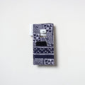 Blue Handmade Cotton Mobile Charging Holder