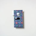 Blue Handmade Cotton Mobile Charging Holder