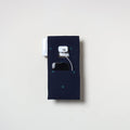 Blue Handmade Cotton Mobile Charging Holder