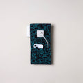 Blue Handmade Cotton Mobile Charging Holder