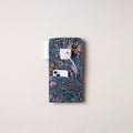 Blue Handmade Cotton Mobile Charging Holder