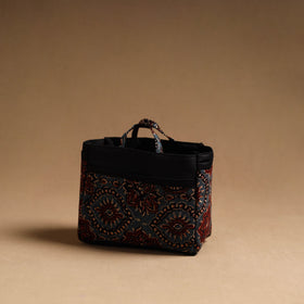  Blue Handmade Cotton Multipurpose Cosmetic/Toiletry Bag