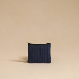 Buy Blue Handmade Cotton Utility Pouch Set