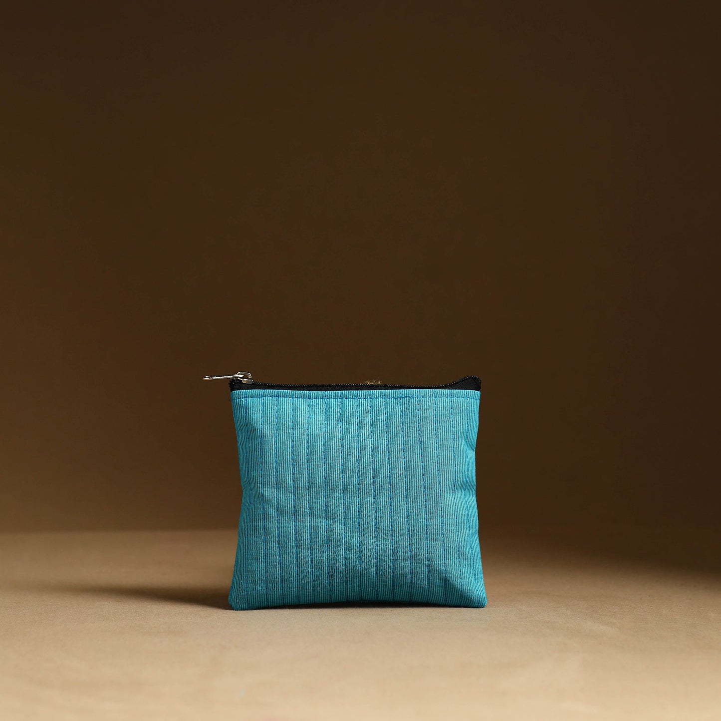 Blue - handmade cotton multipurpose utility pouches (set