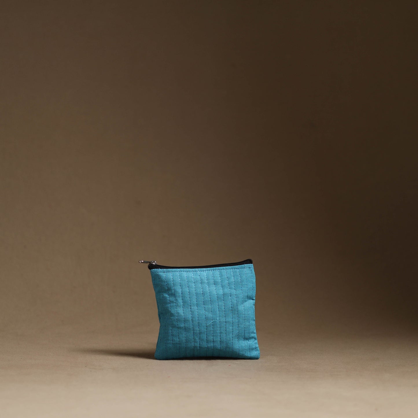 Blue - handmade cotton multipurpose utility pouches (set