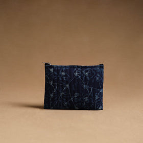 Blue - handmade cotton multipurpose utility pouches (set