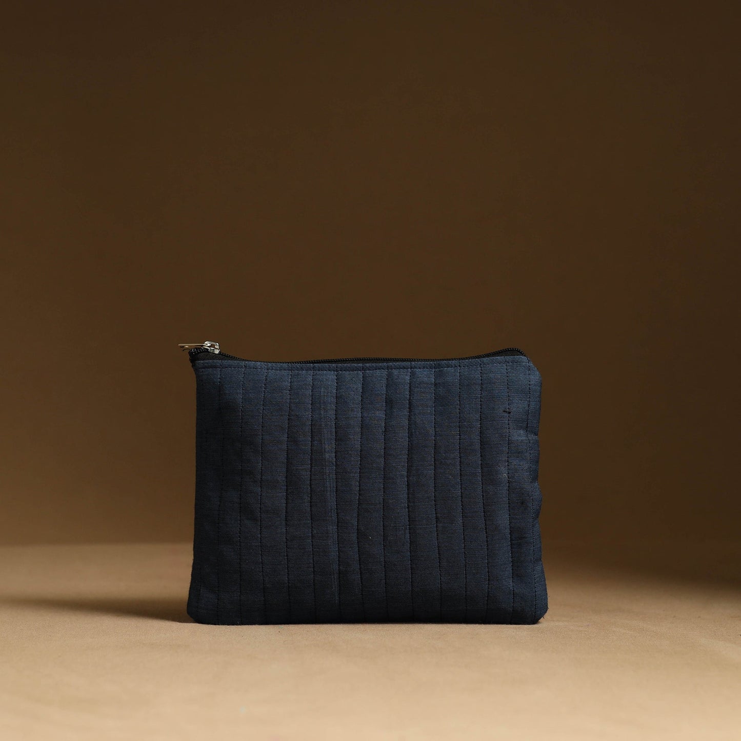 Blue - handmade cotton multipurpose utility pouches (set