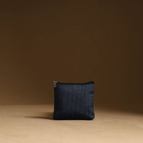 Blue - handmade cotton multipurpose utility pouches (set