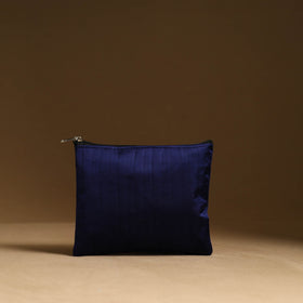 Blue - handmade cotton multipurpose utility pouches (set