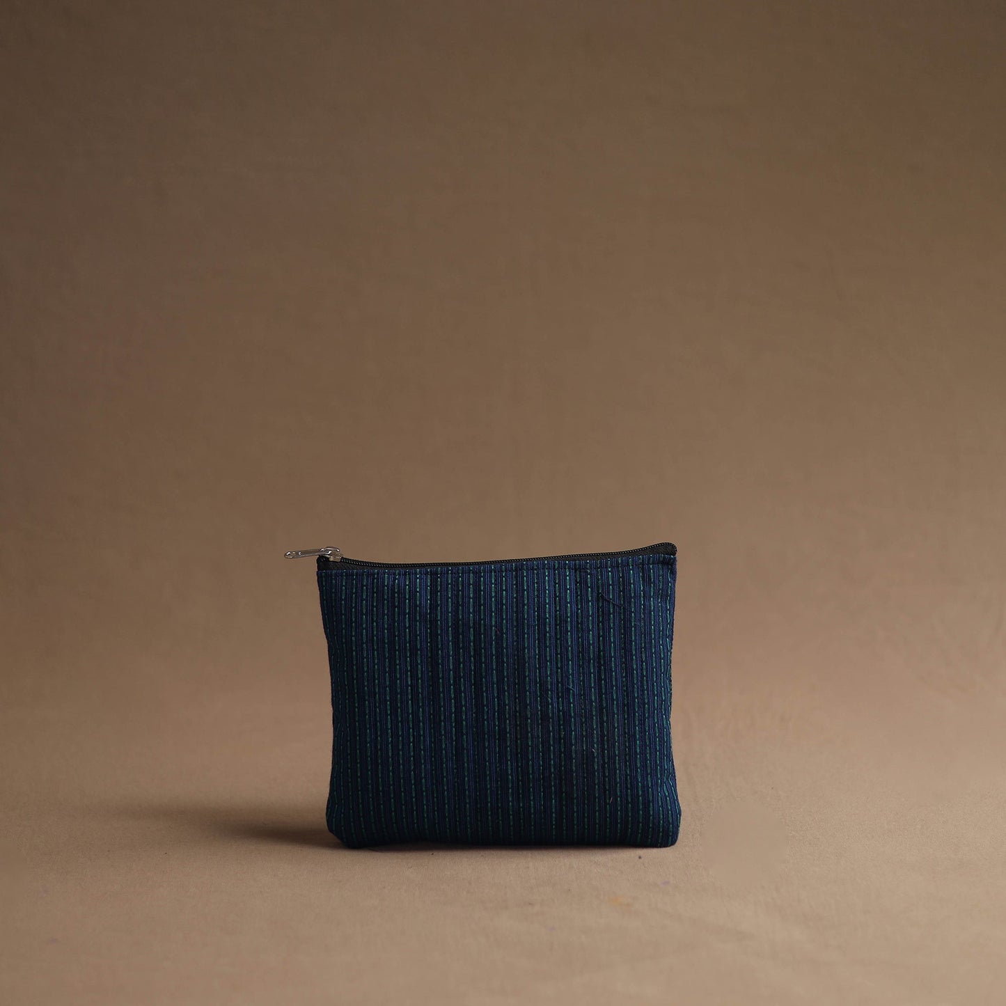 Blue - handmade cotton multipurpose utility pouches (set