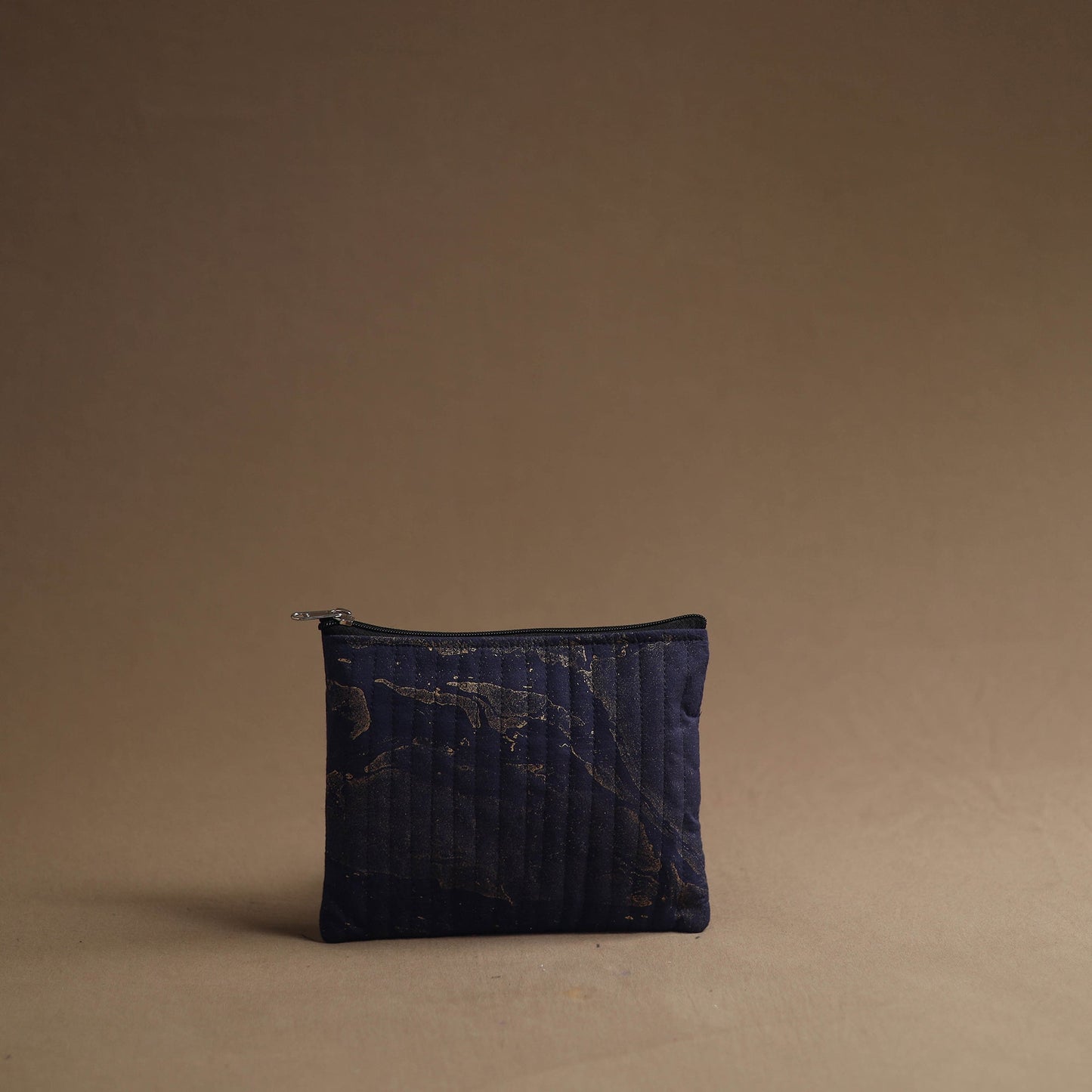 Blue- handmade cotton multipurpose utility pouches (set