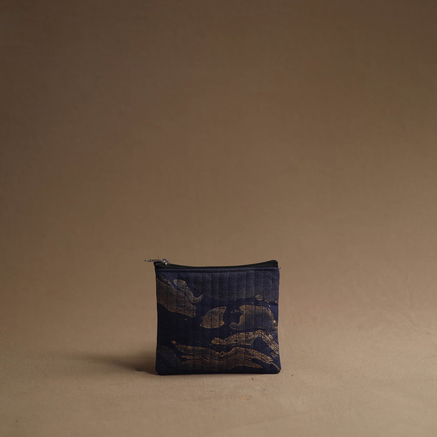 Blue- handmade cotton multipurpose utility pouches (set