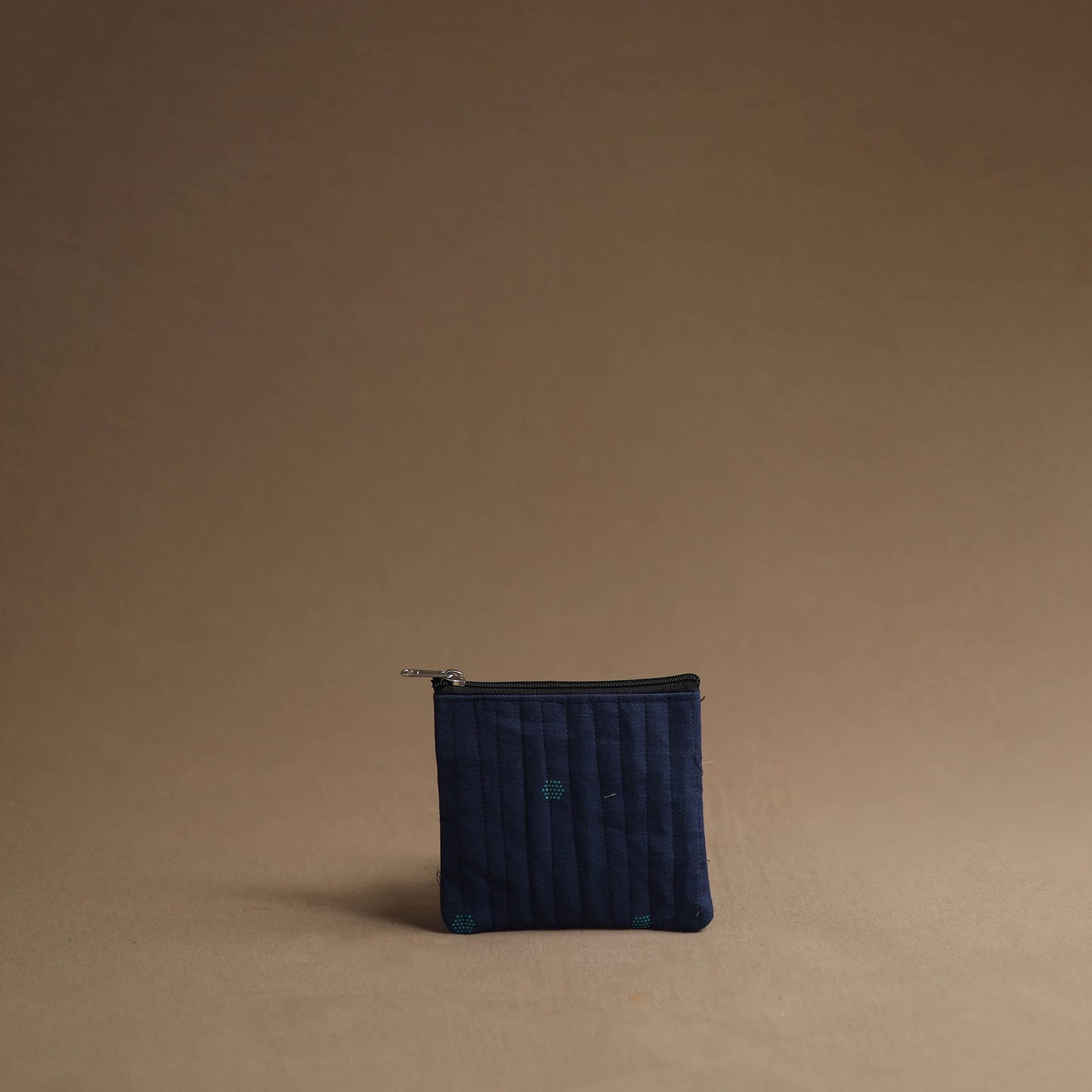 Blue - handmade cotton multipurpose utility pouches (set