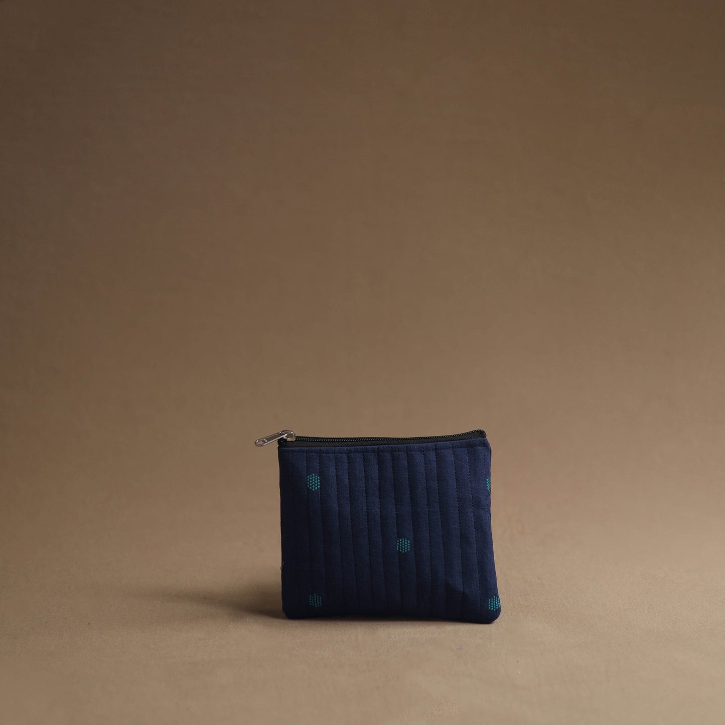 Blue - handmade cotton multipurpose utility pouches (set