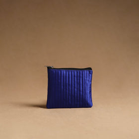 Blue - handmade cotton multipurpose utility pouches (set