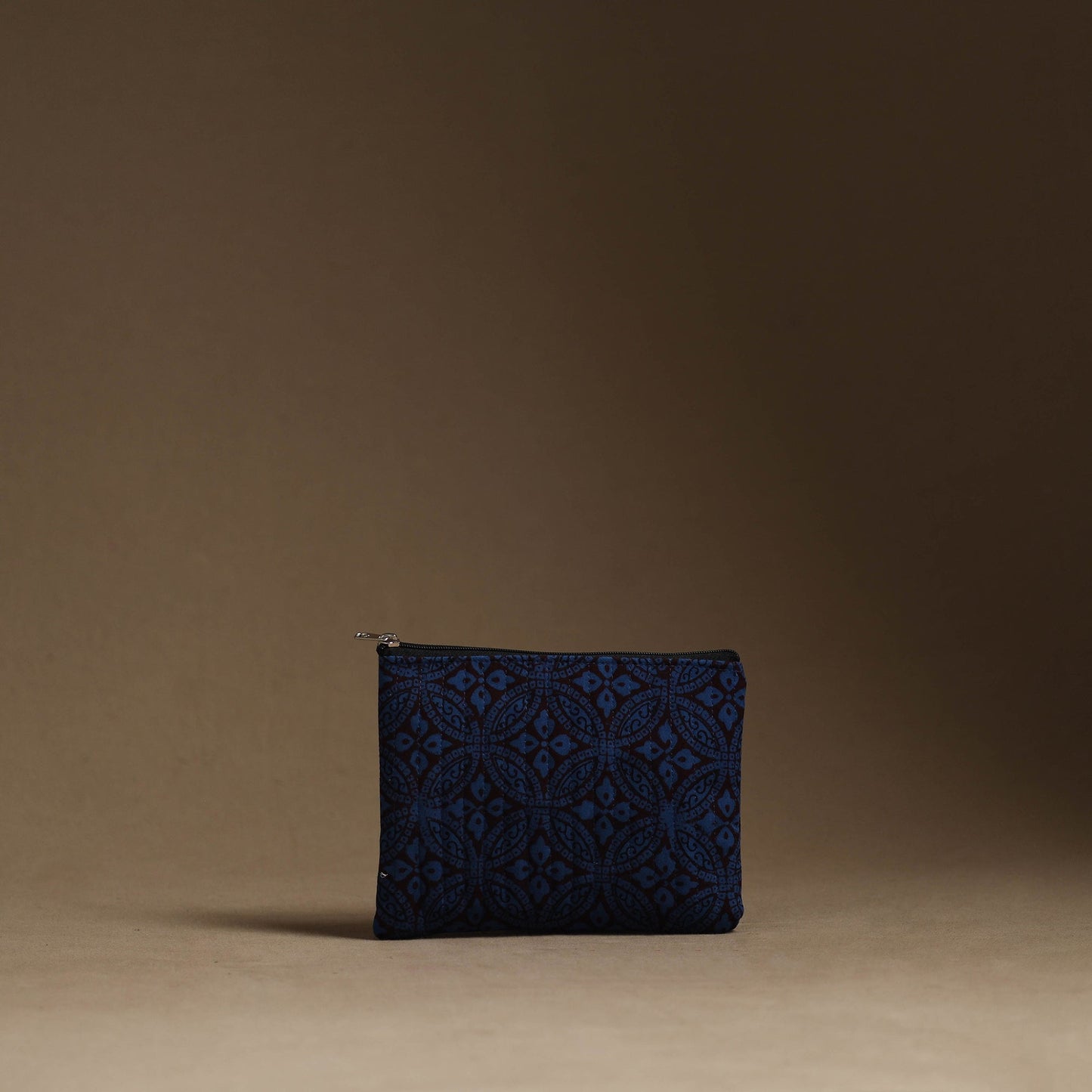 Blue - handmade cotton multipurpose utility pouches (set