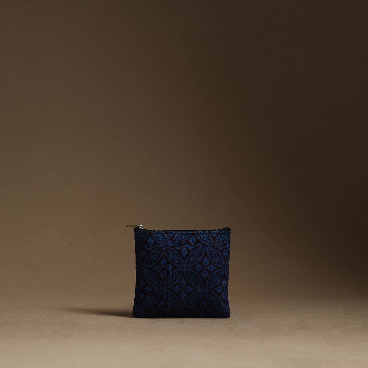 Blue - handmade cotton multipurpose utility pouches (set