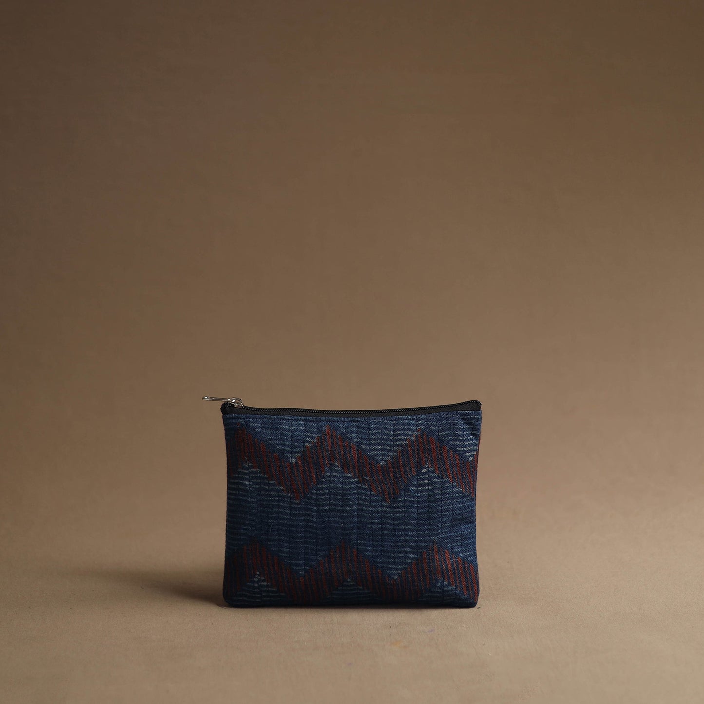 Blue - handmade cotton multipurpose utility pouches (set