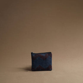 Blue - handmade cotton multipurpose utility pouches (set