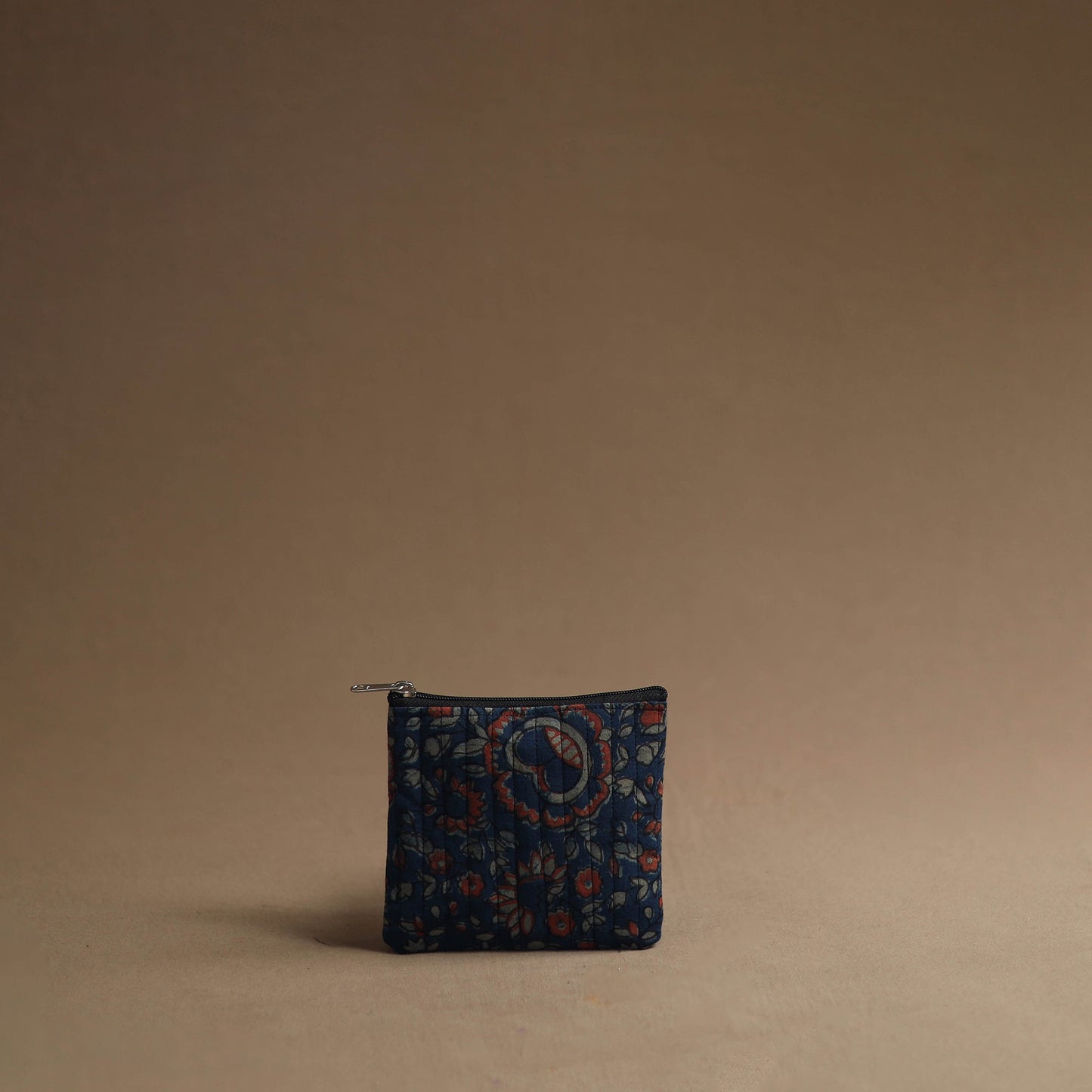 Blue - handmade cotton multipurpose utility pouches (set