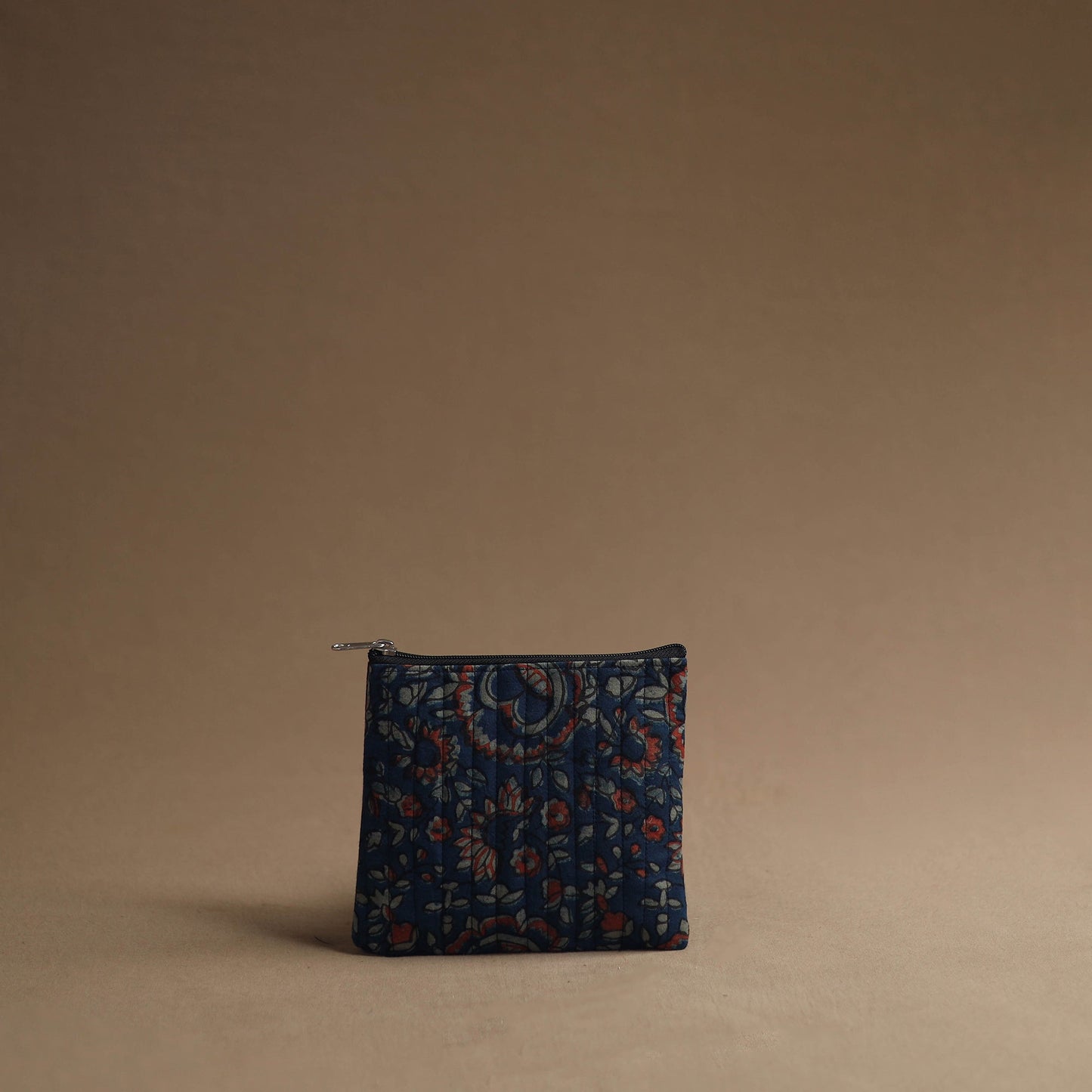 Blue - handmade cotton multipurpose utility pouches (set