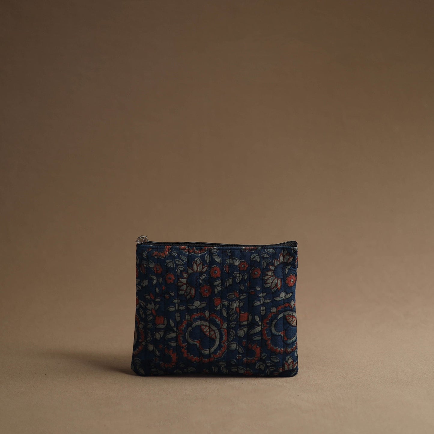 Blue - handmade cotton multipurpose utility pouches (set