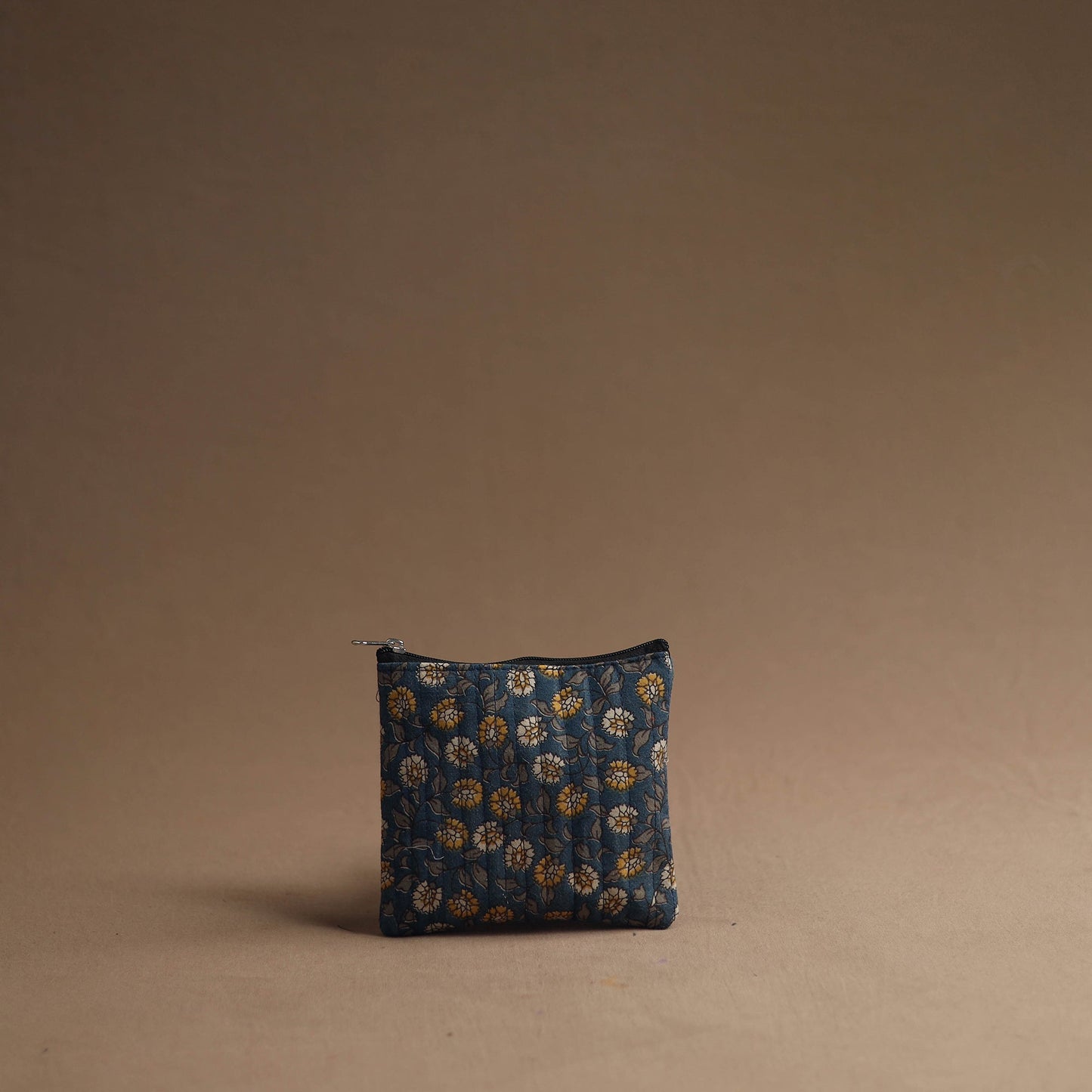 Blue - handmade cotton multipurpose utility pouches (set