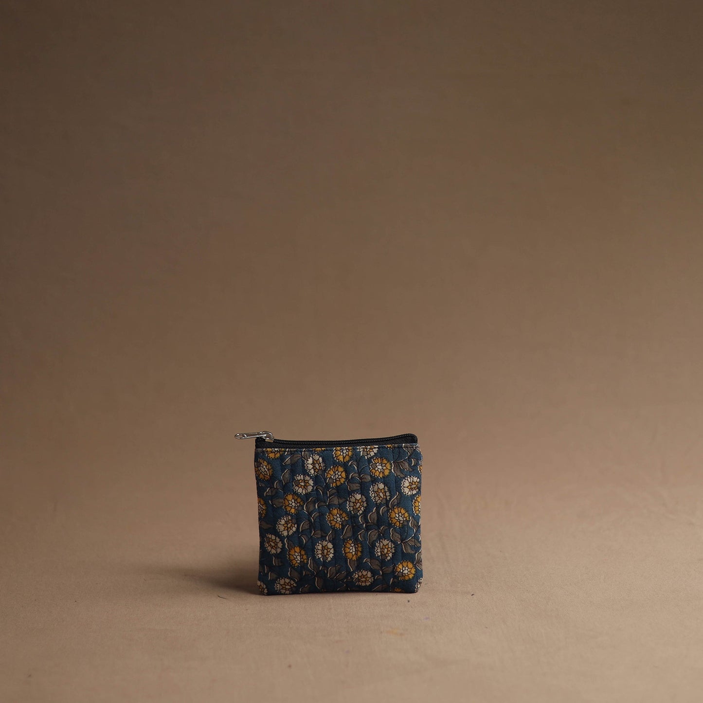 Blue - handmade cotton multipurpose utility pouches (set