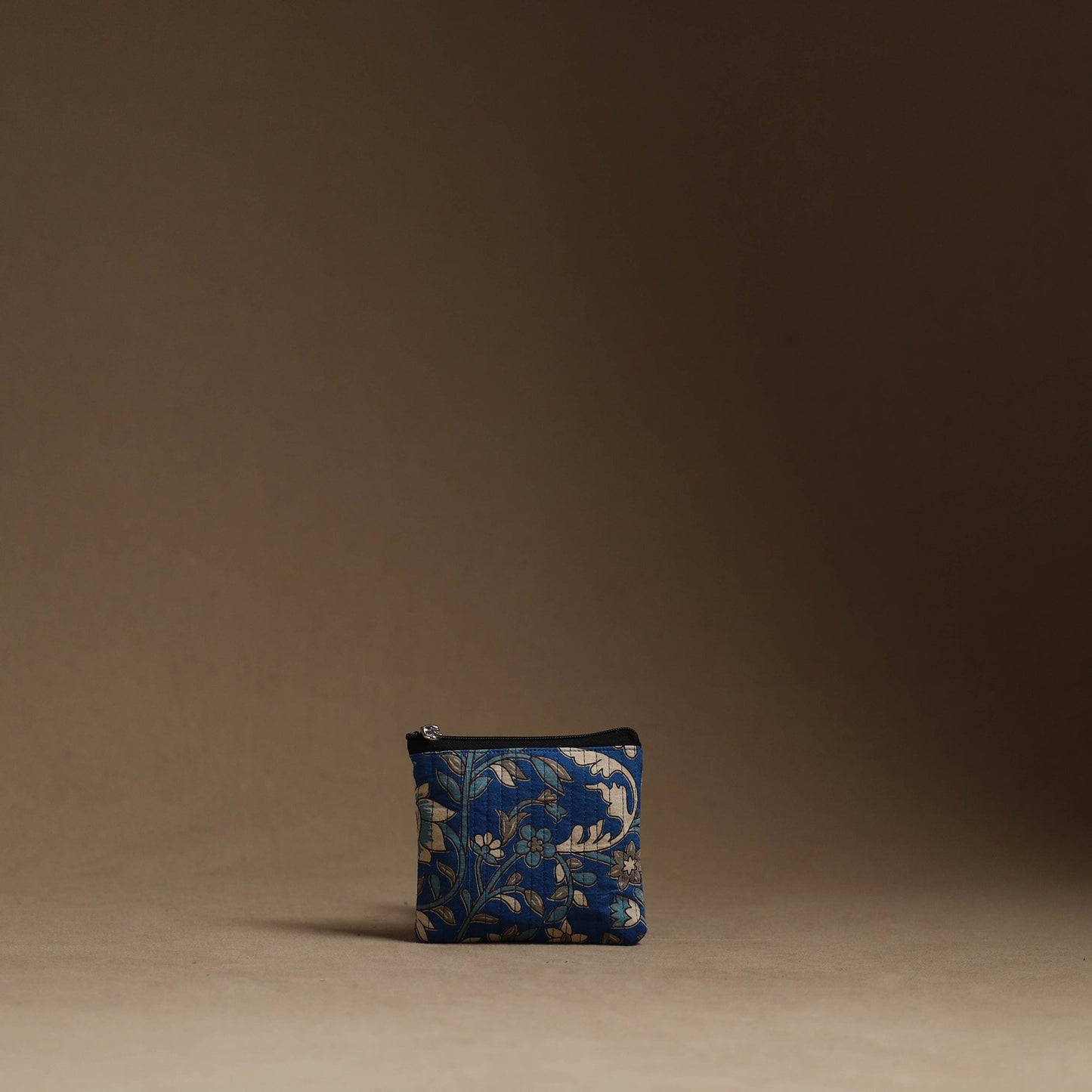 Blue - handmade cotton multipurpose utility pouches (set