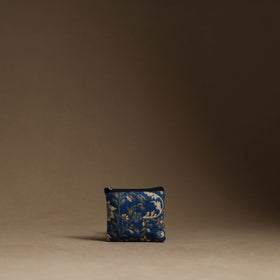 Blue - handmade cotton multipurpose utility pouches (set