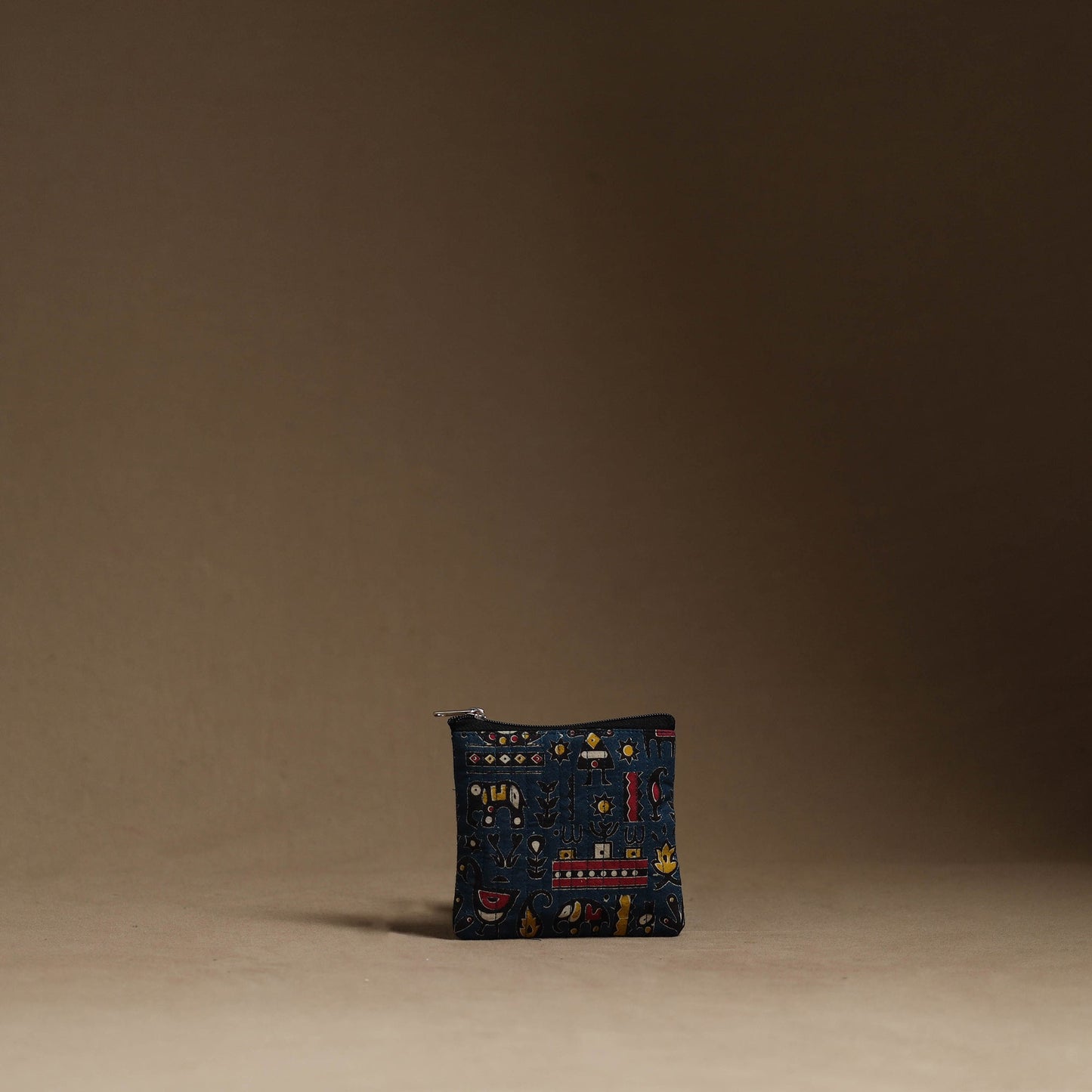 Blue - handmade cotton multipurpose utility pouches (set