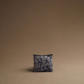 Blue - handmade cotton multipurpose utility pouches (set