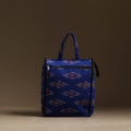 Blue Handmade Cotton Shopping Hand bag