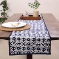Blue Handmade Cotton Table Runner