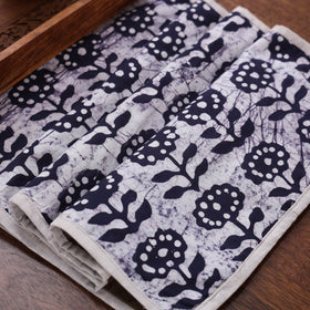 Blue Handmade Cotton Table Runner