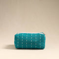  Blue Handmade Cotton Toiletry Bag 