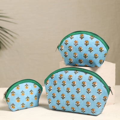  Handmade Cotton Toiletry Bags (Set of 3) 147 