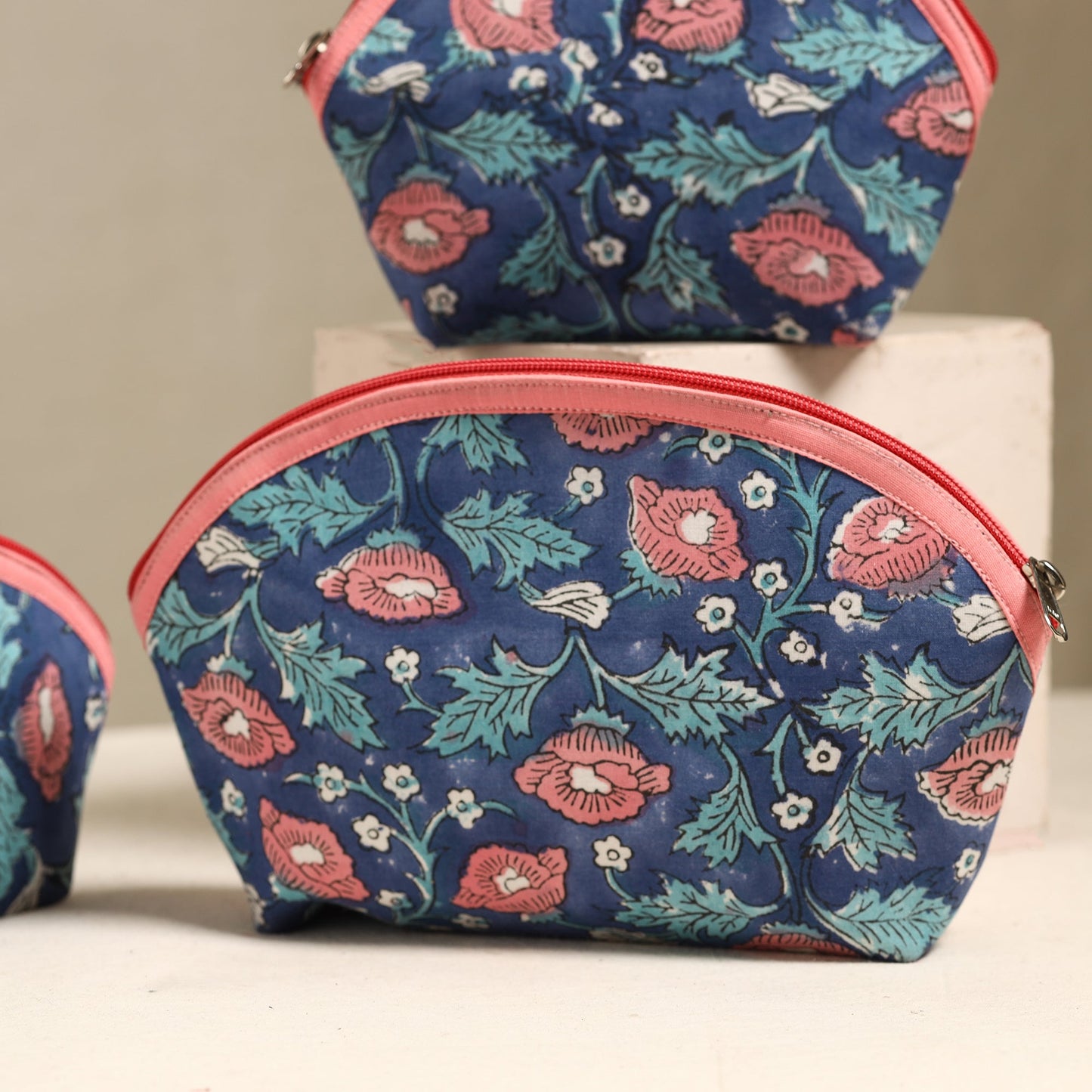  Handmade Cotton Toiletry Bags (Set of 3) 148 