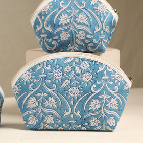 Handmade Cotton Toiletry Bags (Set of 3) 175 