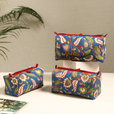  Handmade Cotton Toiletry Bags (Set of 3) 24 