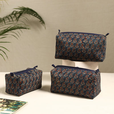  Handmade Cotton Toiletry Bags (Set of 3) 28 