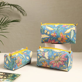  Handmade Cotton Toiletry Bags (Set of 3) 71 