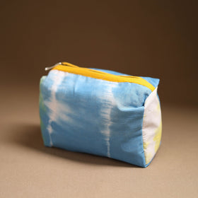 Handmade Cotton Toiletry Pouch - Eco-Friendly