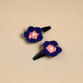  Handmade Crochet Tik-Tak Hair Clip (set of 2)