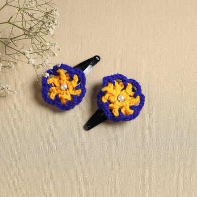  Handmade Crochet Tik-Tak Hair Clip (set of 2) 36 